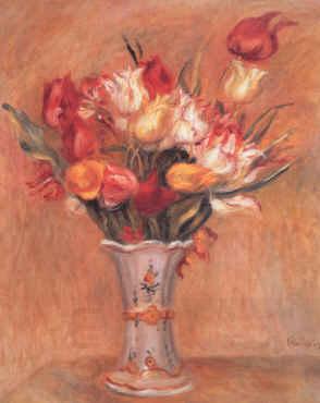 Pierre Renoir Tulipes